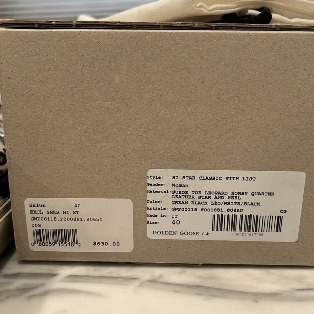 Golden Goose superstar sneakers - Picture 8 of 9
